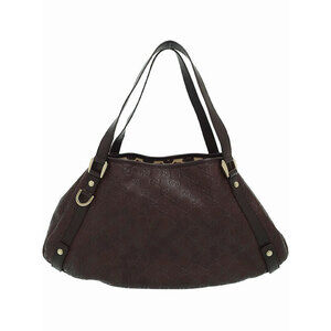 Gucci Brown Guccissima Leather Abbey Hobo